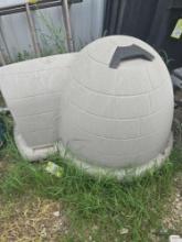 One Indigo dog house. Used.