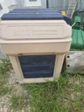 One Blitz automatic dog feeder. Used.
