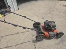One Briggs & Stratton 20" gas lawn mower. Used.