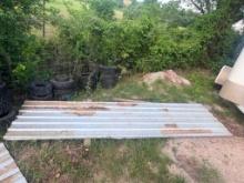 R Panel 26 ga 12'3" 25 pieces Unused