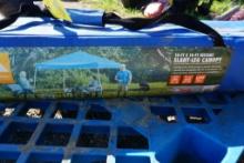 10 ft X 10 ft slant leg gazebo in carry bag