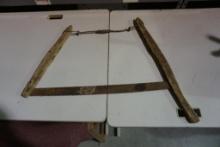 Antique wooden bow/buck saw