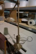 Metal adjustable table lamp