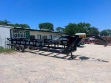 Tiger Hay Trailer Gooseneck 5 bale hauler. 7k axles. 2021 Model stored inside looks like new. Slow