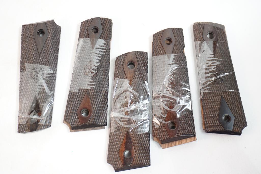 Five sets of Springfield pistol grips