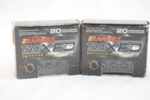 Two boxes of Barnes Tac-XPD 380 Auto 80 gr, 50 count total