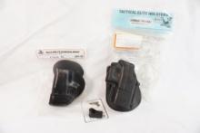Wild Bill's Concealment fusion paddle holster for Glock 42, grip extension for Glock 42, and a