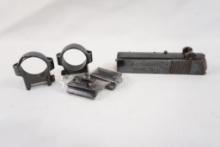 Hi Standard Model A Slide & Pair of scope rings with 2 bases