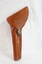 Bianchi Leather LH long barrel pistol holster made for Ruger 7 1/2" Blackhawk pistol