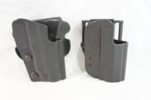Two kydex RH holsters, one Uncle Mike's and one CompTac