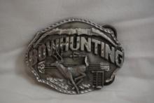 One Bow Hunting belt buckle 2.5"X3.5"