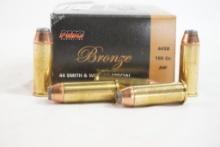 One box of PMC Bronze 44 S&W special 180 gr JHP, 20 count