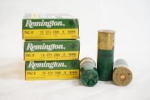 Three boxes of Remington TAC 8 12 gauge 00 Buckshot, 15 count total