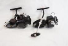 Two Mitchell spinning reels, one 301 and one 301C