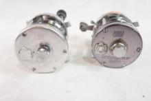 Two Abu Garcia Ambassadeur 5500C baitcasting reels