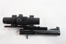 High Standard 22 LR 5.5" barrel with Ultra dot scope attached