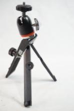 Compact folding tripod for spotting scope or camera
