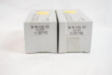 Two sets of Burris 30MM high zee silver scope rings, new in boxes