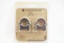 Leupold PRW low rings in matte, new in pkg