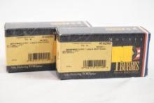 Two sets of Burris nickel bases for Browning A bolt long and short action