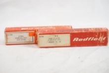 Two Redfield one piece scope bases one fits Browning A bolt short action and one fits Browning .243