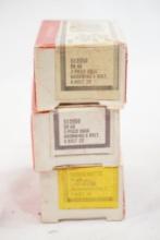 Three Redfield 2-piece bases for Browning A bolt and A bolt .22, new in boxes