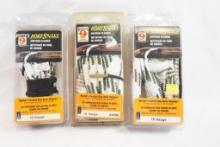 Three Hoppes Bore snake shotgun cleaners for 10 gauge, new in pkg