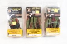 Three Hoppes Bore snake shotgun cleaners for 28 gauge, new in pkg