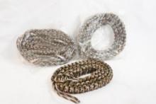 Three camo paracord rifle slings, new in pkg