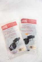 Two Past right hand X-Lrg professional shooters gloves, new in pkg