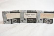 Three sets of Tasco universal W ring mount 1" high , new in box