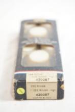 One set of Burris 1" Zee rings high matte black, new in pkg