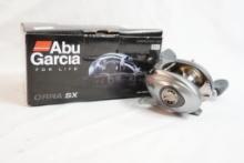 One Abu Garcia Orra SX baitcasting reel, in box