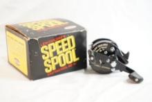 Lew Childre speed spool baitcast reel with box