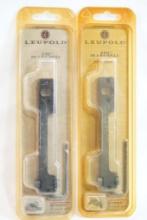Two Leupold STD Browning A-bolt right hand long action scope bases, new in pkg