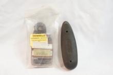 Two recoil pads, one Remington andone for AR-15
