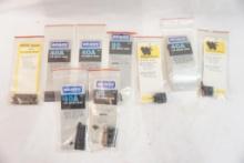 Nine Weaver top mount scope bases, new in pkgs