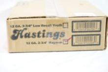 Case (20 boxes) of Hastings 12 Gauge Magnum 2 3/4" sabot slugs