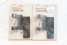 Two Tasco 1" shotgun scope mounts