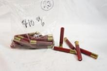Bag of .410 3" #6 shotshells, 23 count