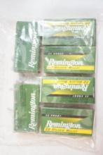 Six boxes of Remington .22 short and one partial box of CB .22 short, 343 count total
