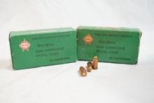 Two boxes of Norinco 9MM, 100 count total