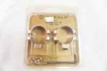 Leupold 30MM high scope rings silver, new in pkg
