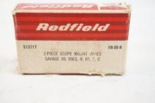 Redfield 2 pc scope mount bases for Savage 99, 99EG, R,RS, F and C