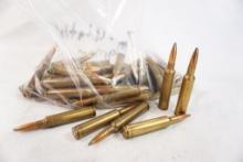 Bag of 7MM Weatherby mag, 49 count