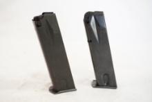 Two Sig Sauer 9MM, 9 round mags