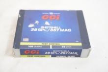 CCI 38 spl/357 mag shotshell 100 gr, 10 count