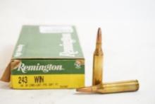 Remington 243 Win 100 gr, 20 count