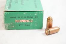 Norinco 9MM, 50 count