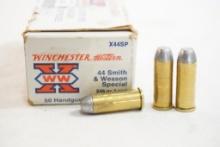 Winchester 44 Smith & Wesson special 246 gr, 50 count